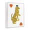 Stupell Industries Leopard & Hearts Card Framed Giclee, design by Svetlana Aleynikova
